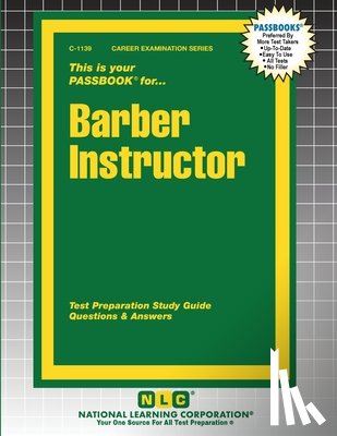 Passbooks - Barber Instructor