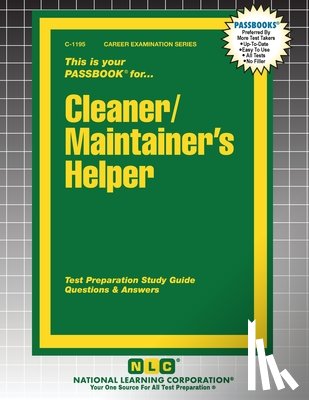 Passbooks - Cleaner/Maintainer's Helper