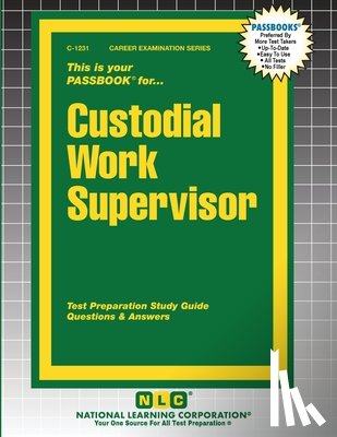 Passbooks - Custodial Work Supervisor