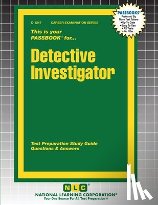 Passbooks - Detective Investigator