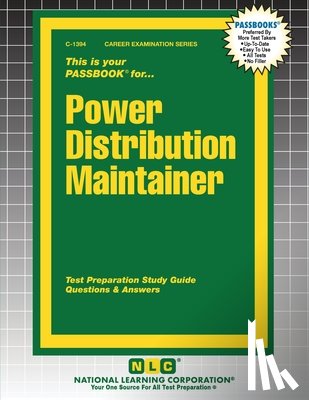 Passbooks - Power Distribution Maintainer