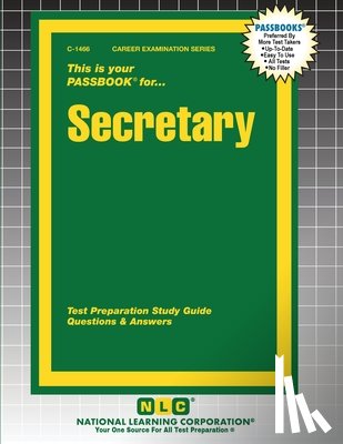 Passbooks - Secretary