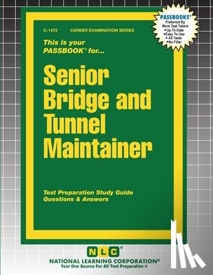 Passbooks - Senior Bridge and Tunnel Maintainer