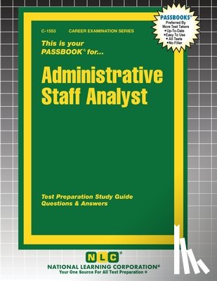 Passbooks - Administrative Staff Analyst