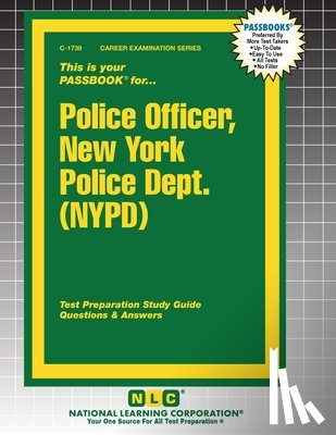 Passbooks - Police Officer, New York Police Dept. (NYPD)