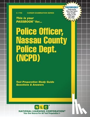 Passbooks - Police Officer, Nassau County Police Dept. (NCPD)