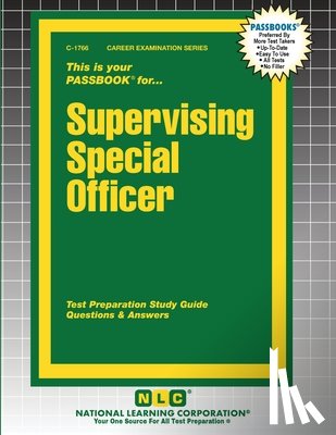Passbooks - Supervising Special Officer