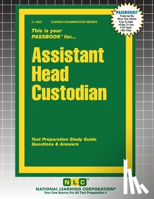 Passbooks - Assistant Head Custodian