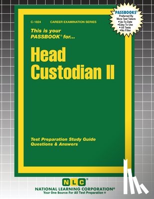 Passbooks - Head Custodian II