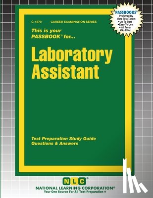 Passbooks - Laboratory Assistant