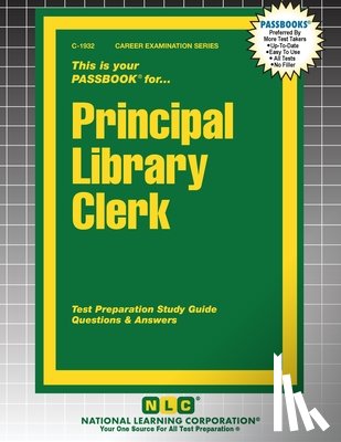 Passbooks - Principal Library Clerk