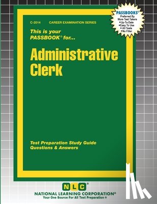 Passbooks - Administrative Clerk