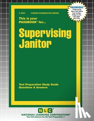 Passbooks - Supervising Janitor
