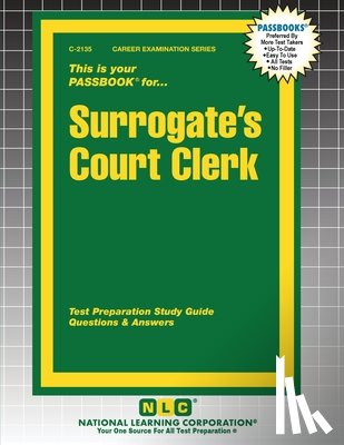 Passbooks - Surrogate's Court Clerk
