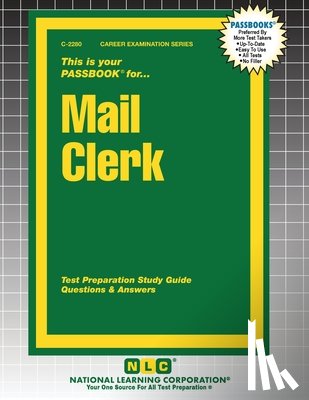 Passbooks - Mail Clerk