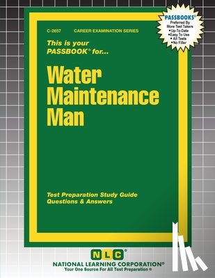 Passbooks - Water Maintenance Man