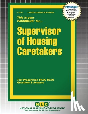 Passbooks - Supervisor of Housing Caretakers