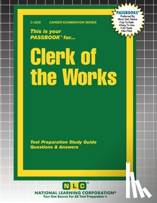 Passbooks - Clerk of the Works