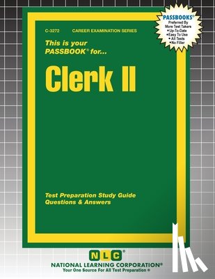 Passbooks - Clerk II