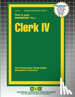Passbooks - Clerk IV