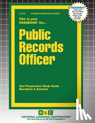 Passbooks - Public Records Officer