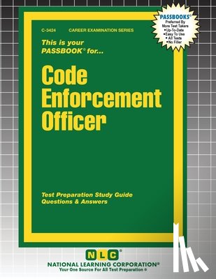 Passbooks - Code Enforcement Officer