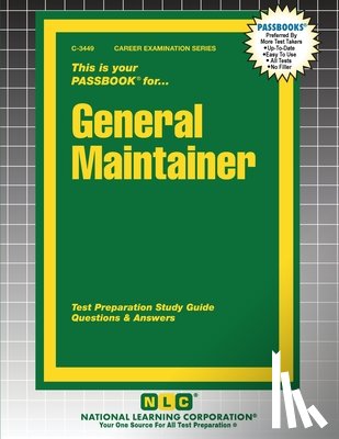 Passbooks - General Maintainer