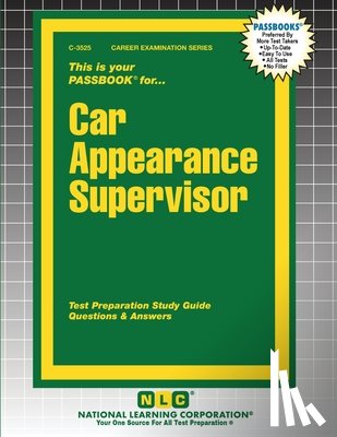 Passbooks - Car Appearance Supervisor