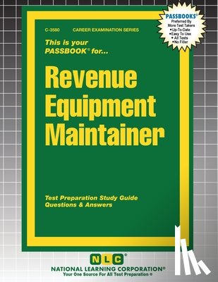 Passbooks - Revenue Equipment Maintainer