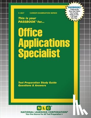 Passbooks - Office Applications Specialist
