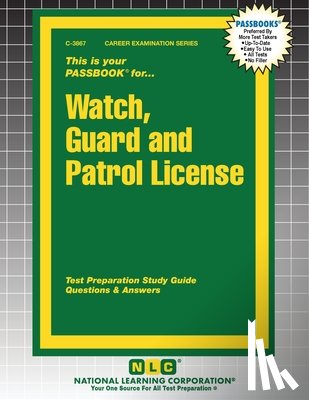 Passbooks - Watch, Guard and Patrol License