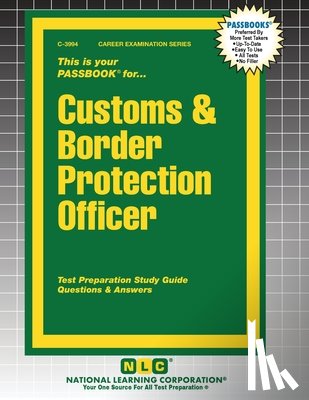 Passbooks - Customs & Border Protection Officer