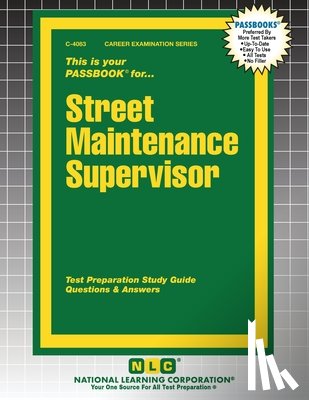 Passbooks - Street Maintenance Supervisor