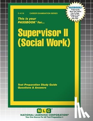 Passbooks - Supervisor II (Social Work)