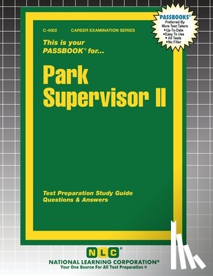 Passbooks - Park Supervisor II