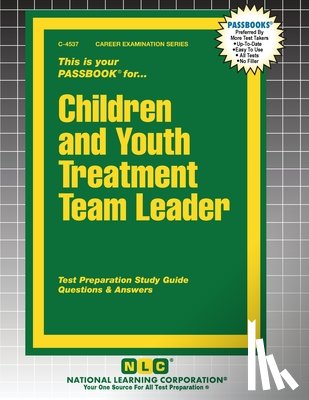 Passbooks - Children and Youth Treatment Team Leader