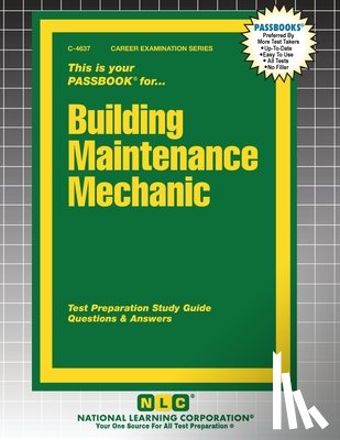 Passbooks - Building Maintenance Mechanic