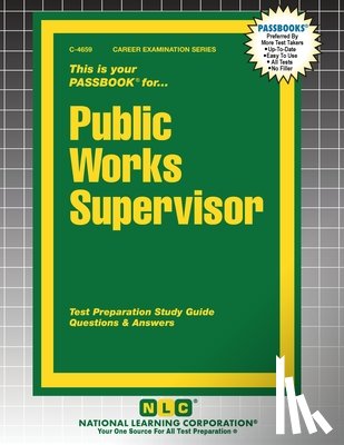 Passbooks - Public Works Supervisor
