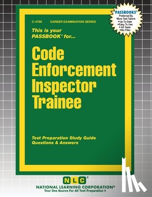 Passbooks - Code Enforcement Inspector Trainee