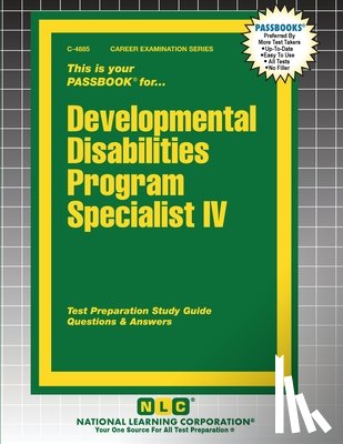 Passbooks - Developmental Disabilities Program Specialist IV