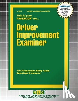 Passbooks - Driver Improvement Examiner