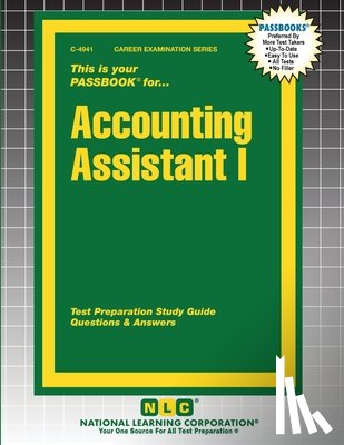 Passbooks - Accounting Assistant I