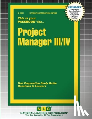 Passbooks - Project Manager III/IV