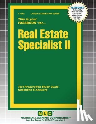 Passbooks - Real Estate Specialist II