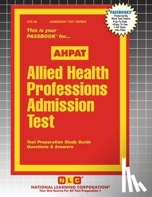 Passbooks - Allied Health Professions Admission Test (AHPAT)