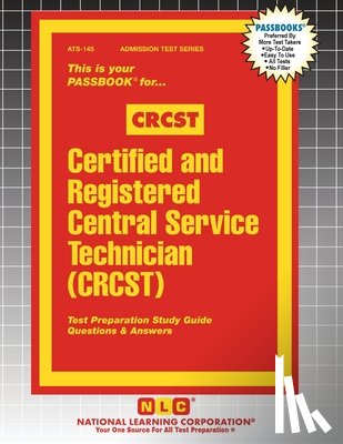 Passbooks - Certified and Registered Central Service Technician (CRCST)