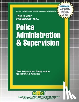 Passbooks - Police Administration & Supervision