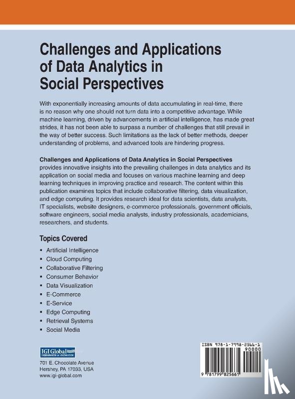  - Challenges and Applications of Data Analytics in Social Perspectives