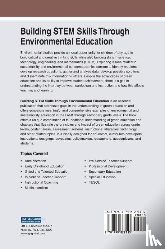  - Building STEM Skills Through Environmental Education