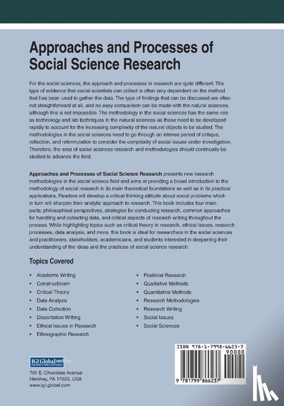 Tshabangu, Icarbord, Ba', Stefano, Madondo, Silas Memory - Approaches and Processes of Social Science Research